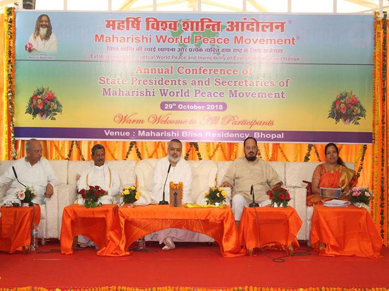 Annual Conference of State Presidents and Secretaries was organised on 29th October 2018 at Maharishi Bliss Residence, Bhojpur Road, Bhopal.