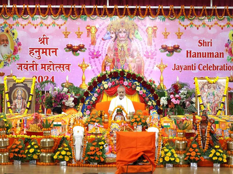 Shri Hanuman Ji's pujan