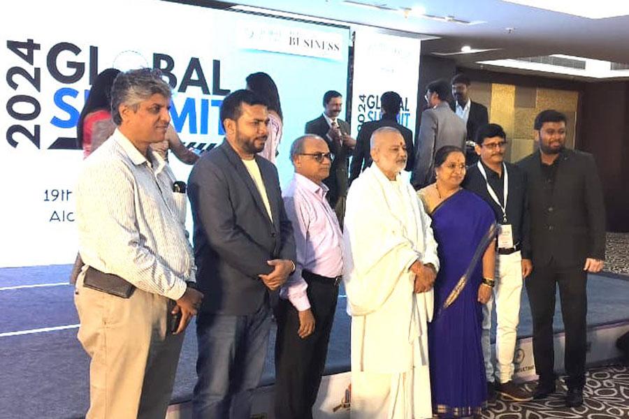 Brahmachari Girish Ji has attended and delivered inaugural address at Global Business and Education Summit 2024 at Bangalore Karnataka. It was organised by Global Triumph Foundation in collaboration with many corporate houses and educational institutions.