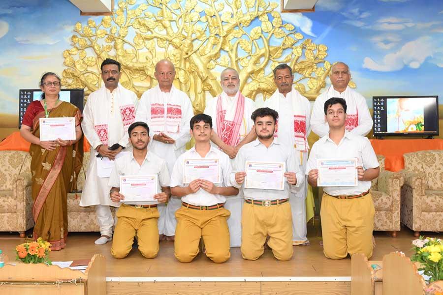 The 10-day Maharishi Vedic Life Training Program completed on 29 May 2026 at the Maharishi Centre for Educational Excellence auditorium in Bhopal.