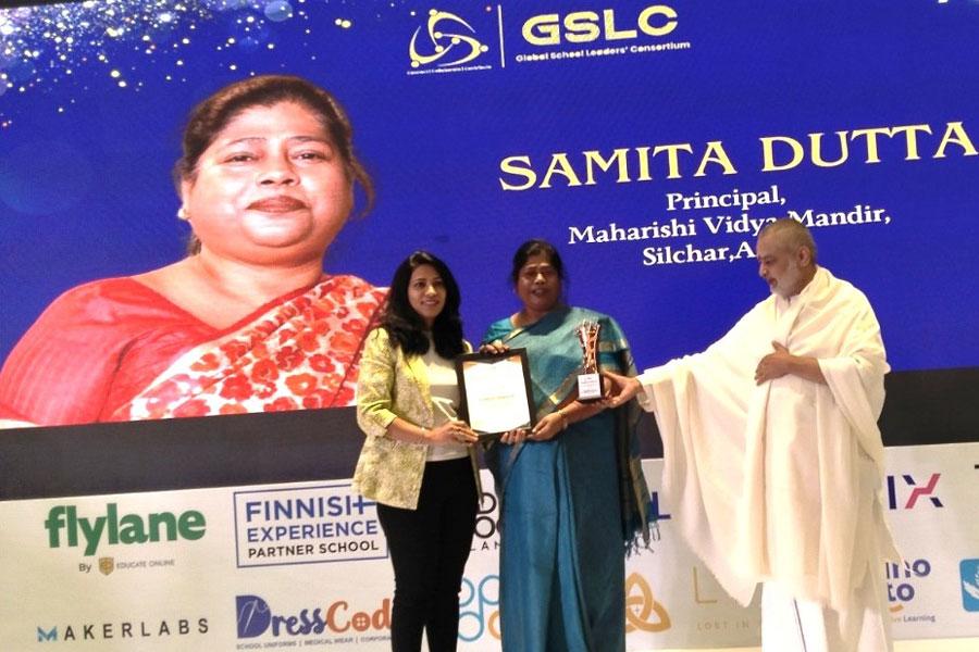 Global School Leaders Consortium has identified and selected best administrators and principals for Excellence Award. Ms Samita Datta-Silchar has received the Award.